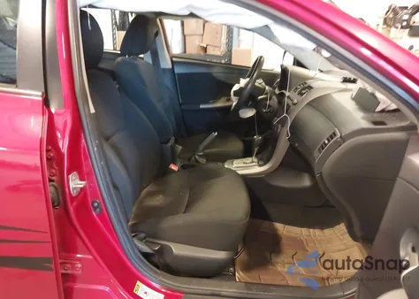 2011 Toyota Corolla S from USA, damaged, VIN 2T1BU4EE1BC560210